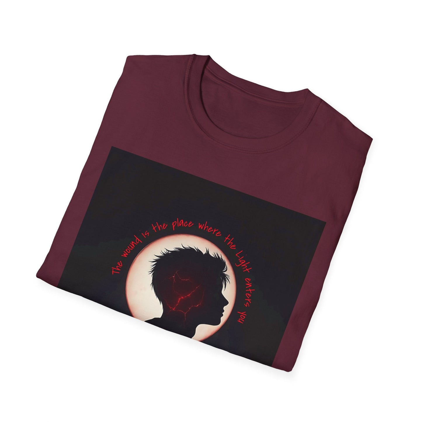 "Where the Light Breaks In — The Wound Tee" Printify