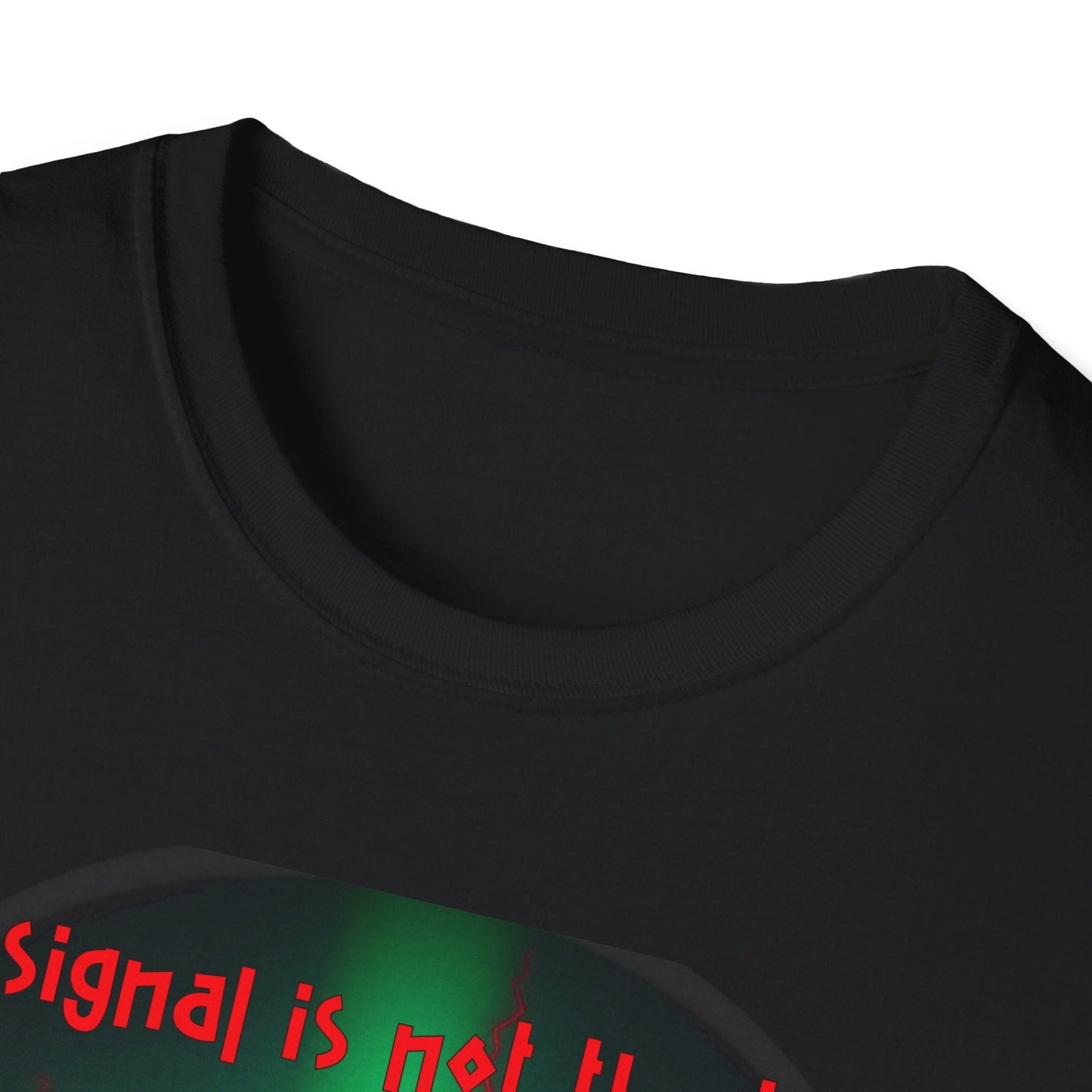 "The Signal Is Not the Truth — Broadcast Trap Tee" Printify