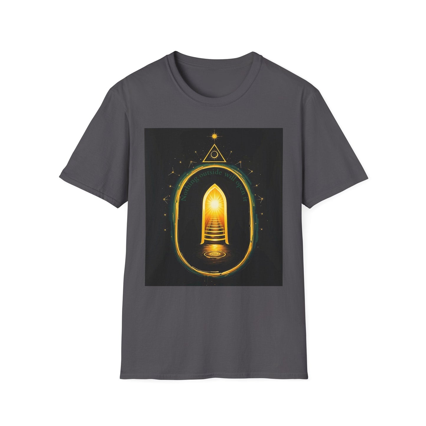 "Nothing Outside Will Open It — The Inner Flame Tee" Printify