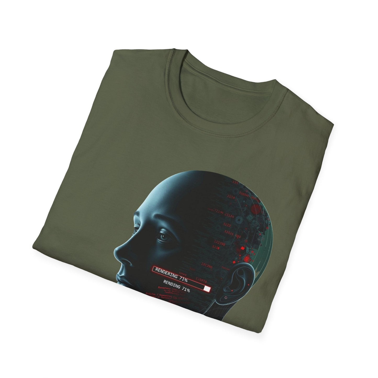 "The Dream Kept Uploading — The Digital Ghost Tee" Printify