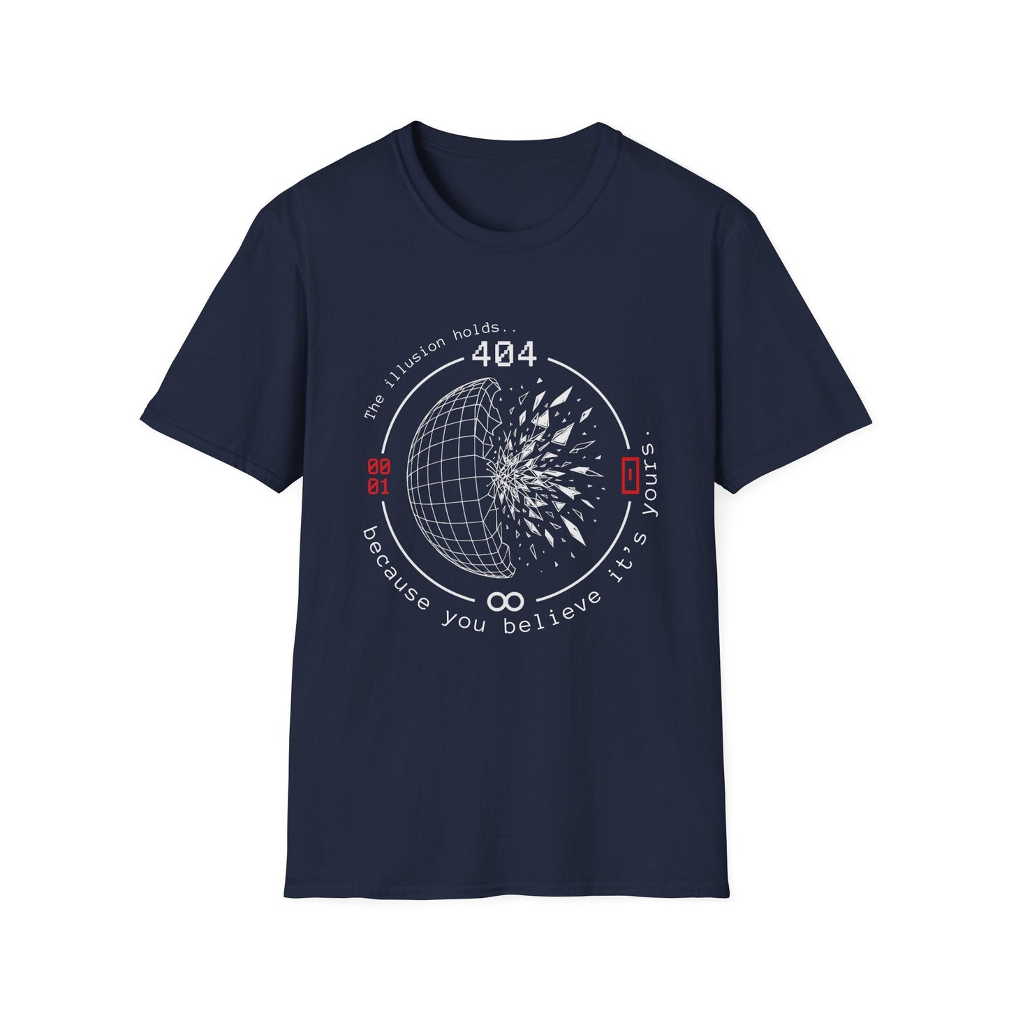 "404: The Illusion Holds — Perception Loop Tee" Printify