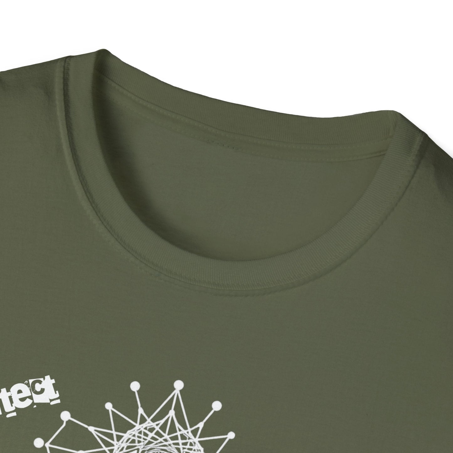 The Universe Built in Code – Brain Meets Spirit Tee Printify