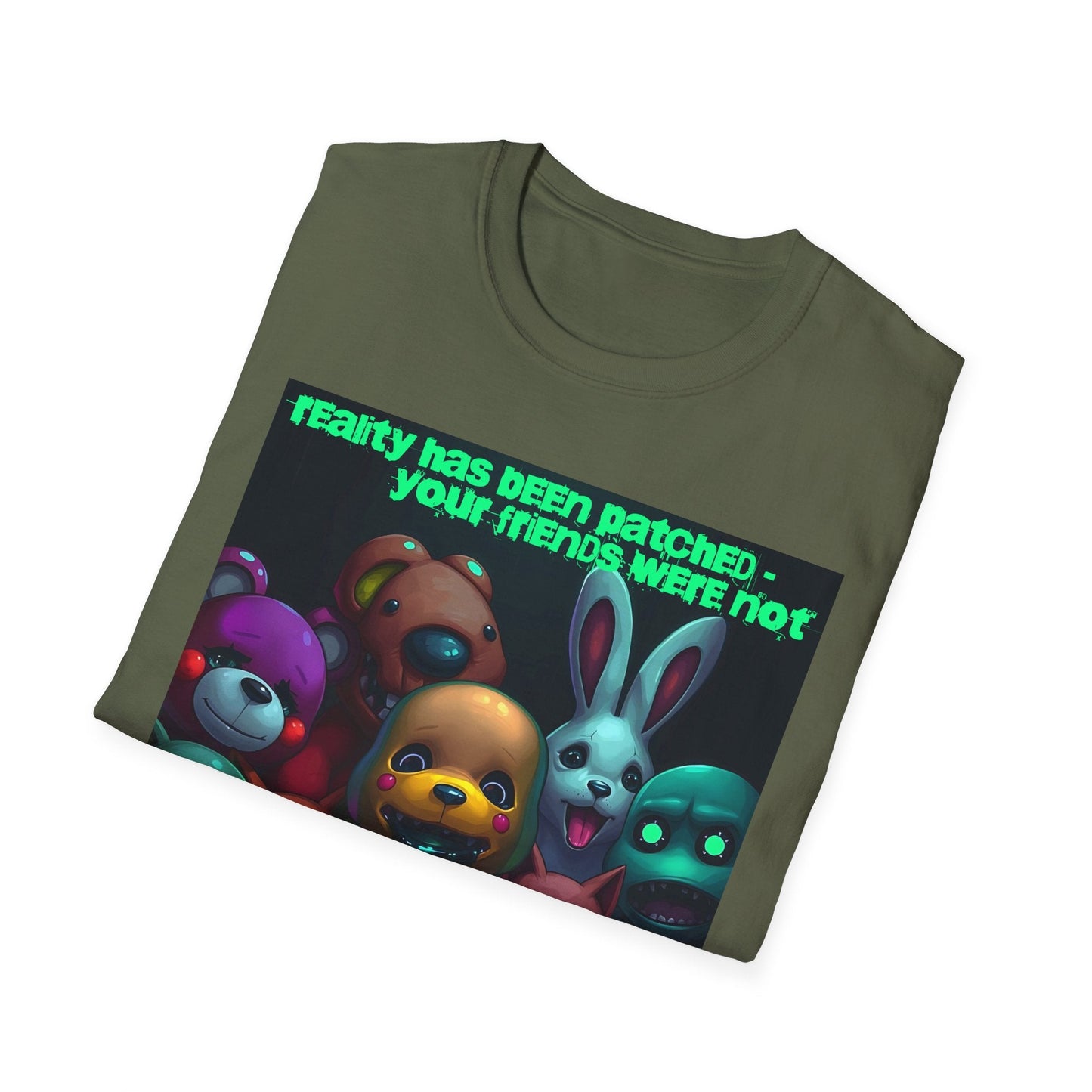 "Unpatched Friends — The Update Broke Them Tee" Printify