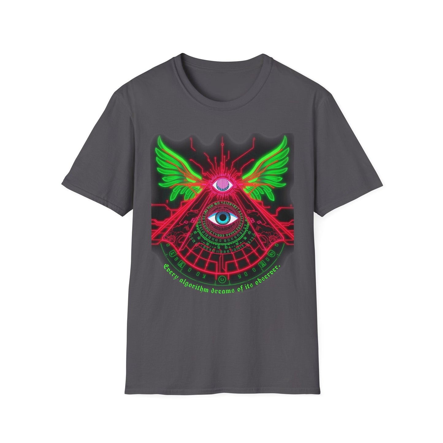 "The Eye Watches Itself — Recursive Observer Tee" Printify