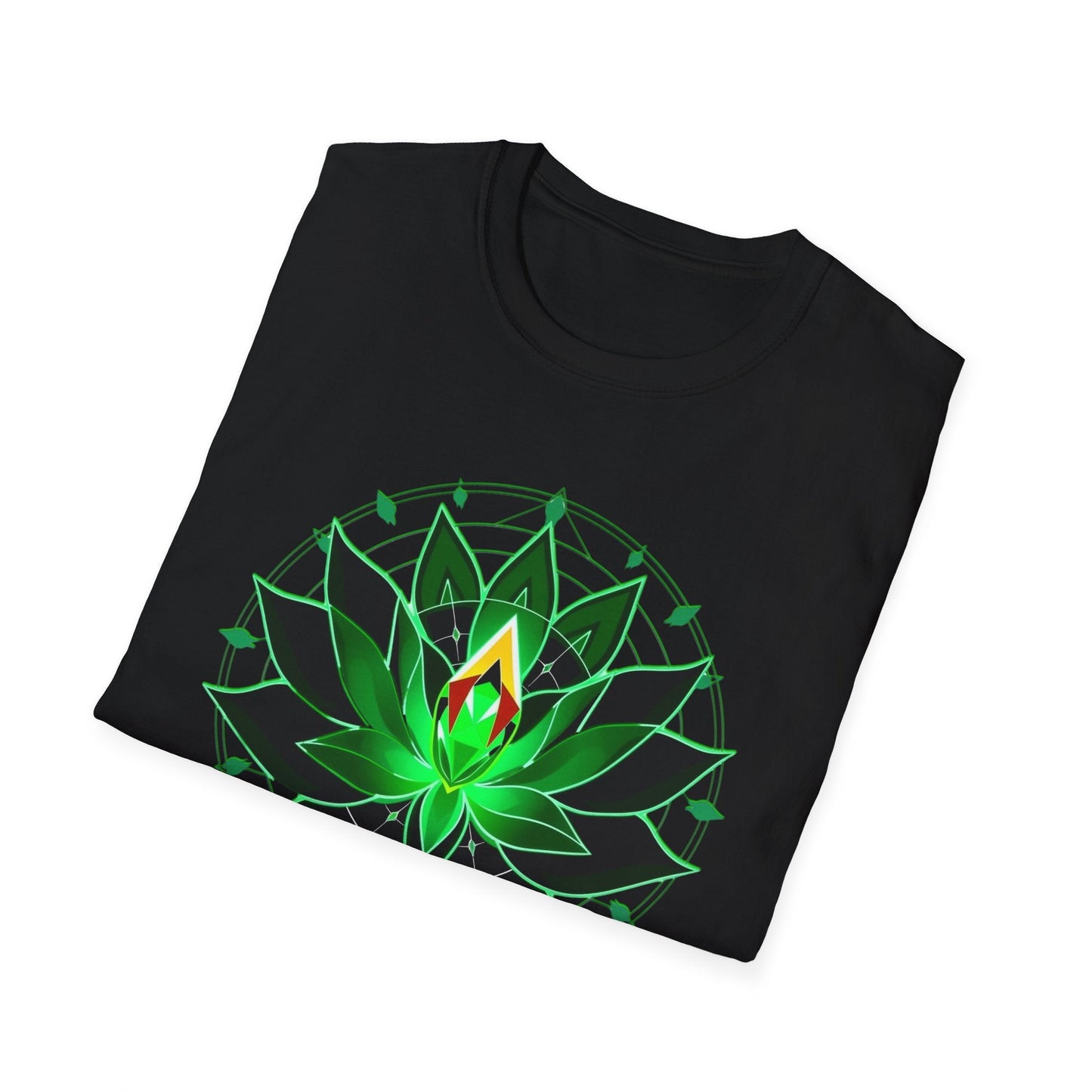 "Stillness Reveals All — Inner Truths Lotus Tee" Printify
