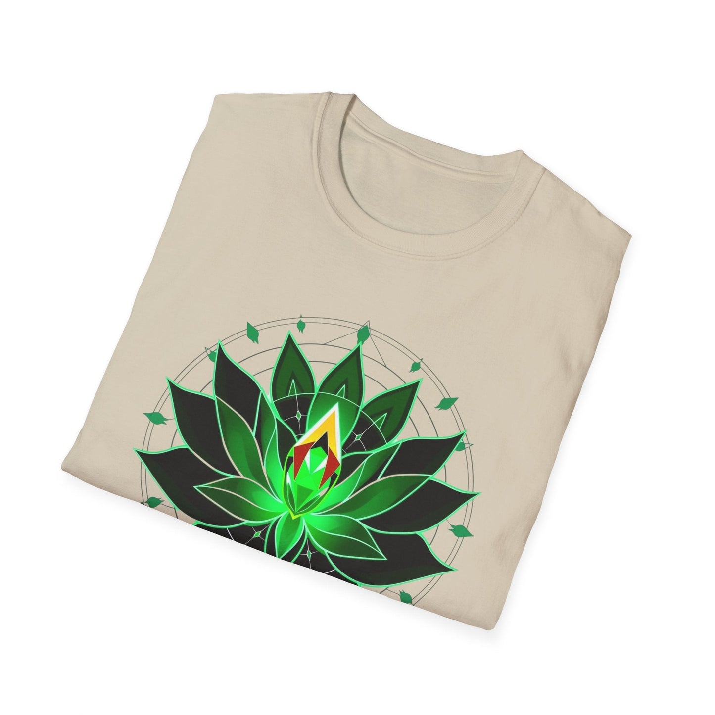 "Stillness Reveals All — Inner Truths Lotus Tee" Printify