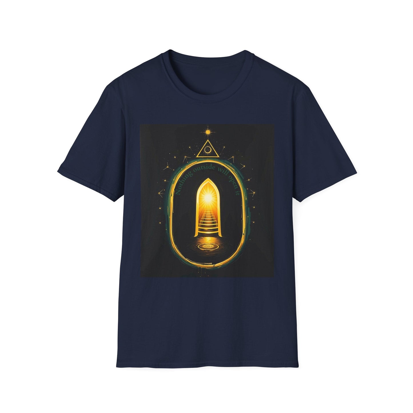"Nothing Outside Will Open It — The Inner Flame Tee" Printify