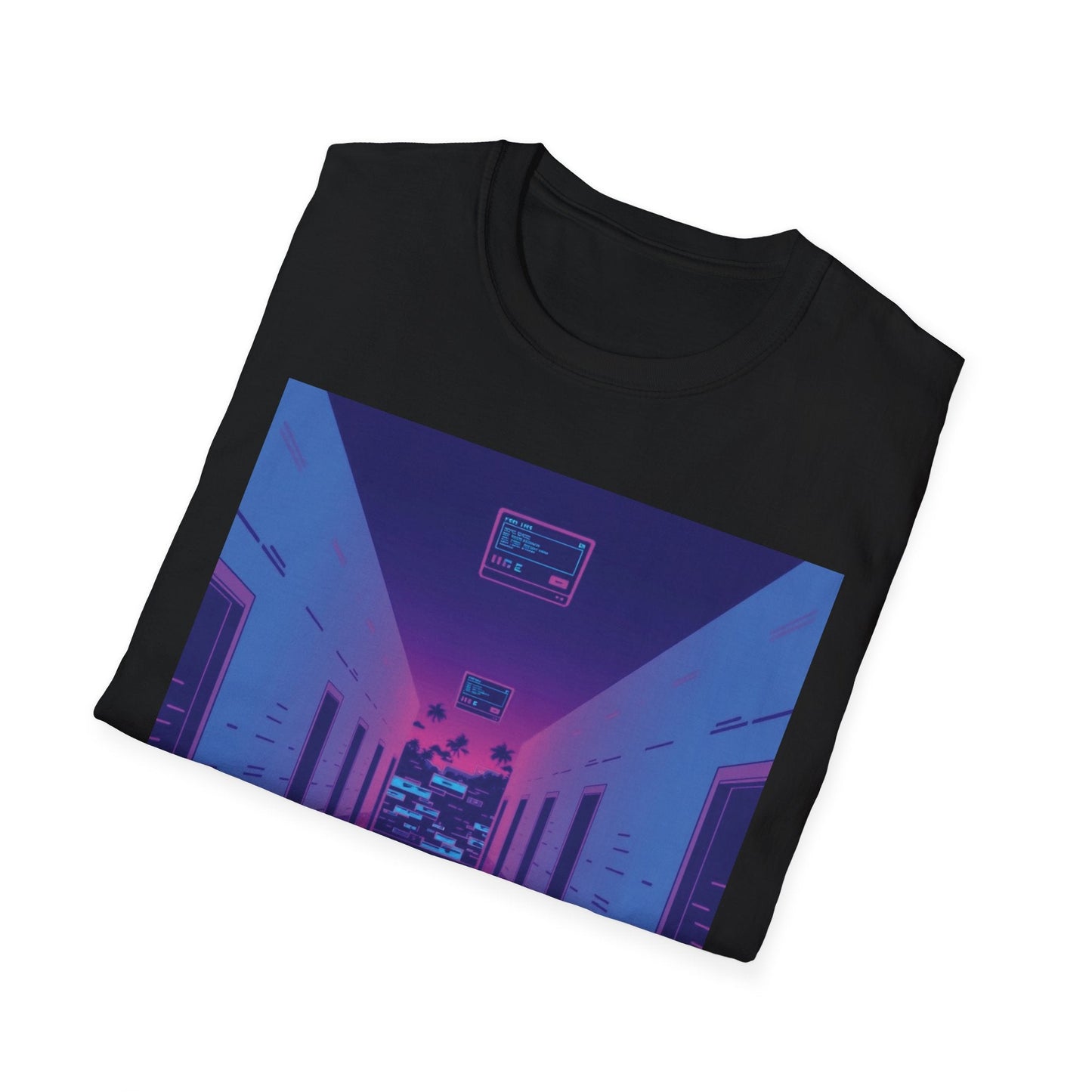 "Miss Places That Never Existed — False Memory Vista Tee" Printify
