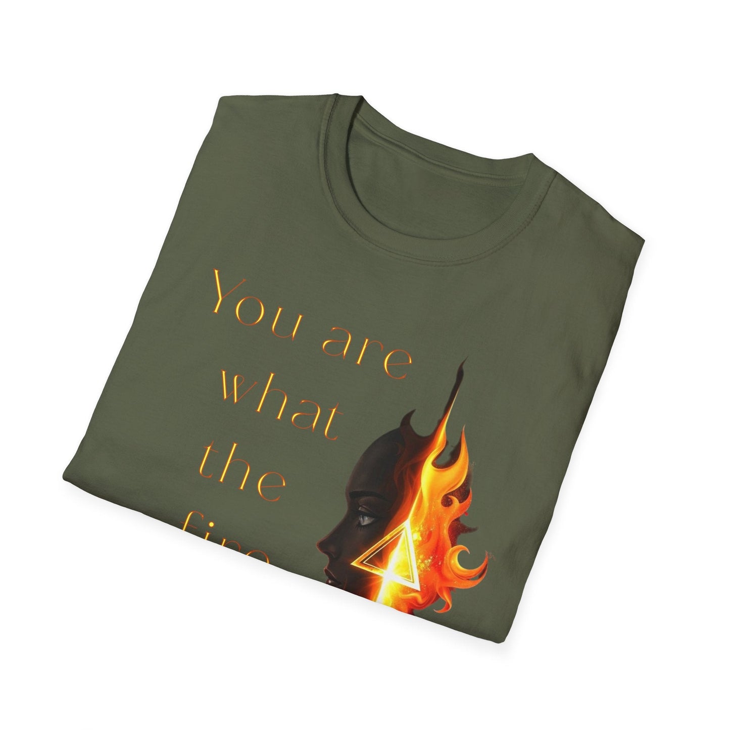 "What the Fire Leaves Behind — The Alchemy Tee" Printify
