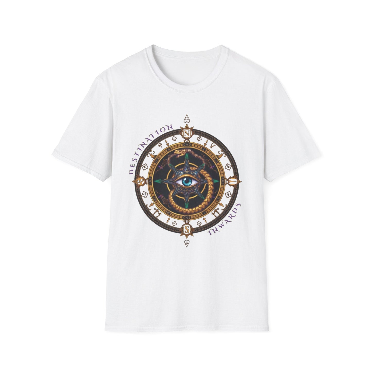"Destination: Inwards — The Inner Compass Tee" Printify