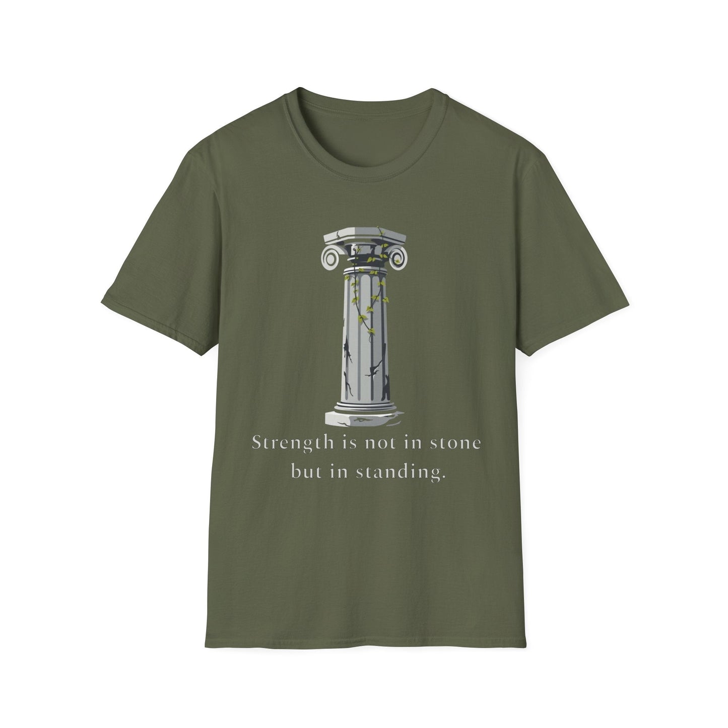 "The Pillar Remains — The Standing Stone Tee" Printify