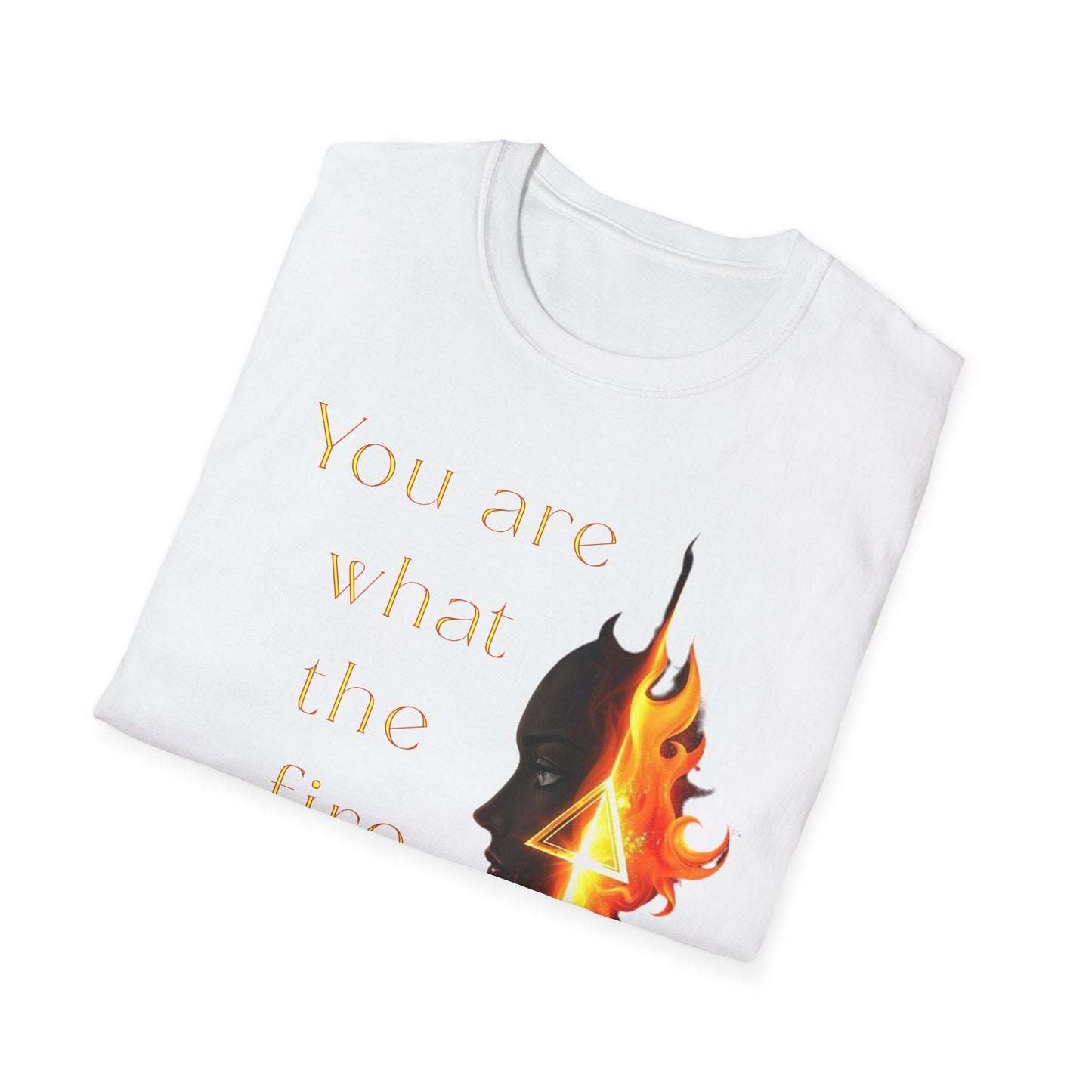 "What the Fire Leaves Behind — The Alchemy Tee" Printify