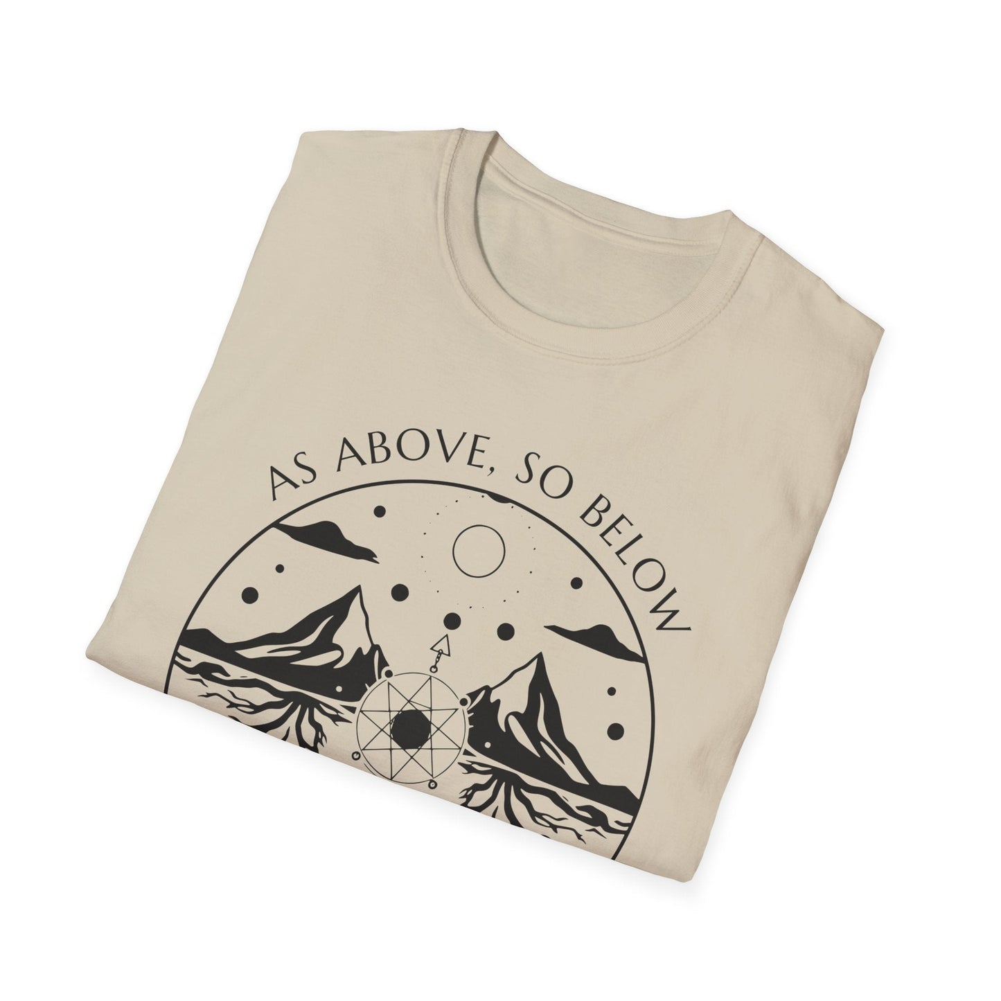 "Reflections of the Hidden — As Above, So Below Tee" Printify