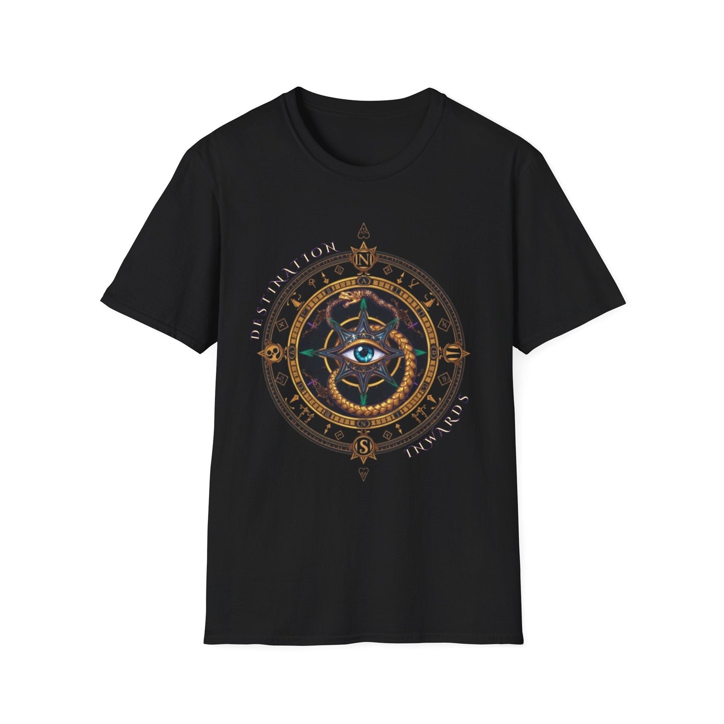 "Destination: Inwards — The Inner Compass Tee" Printify