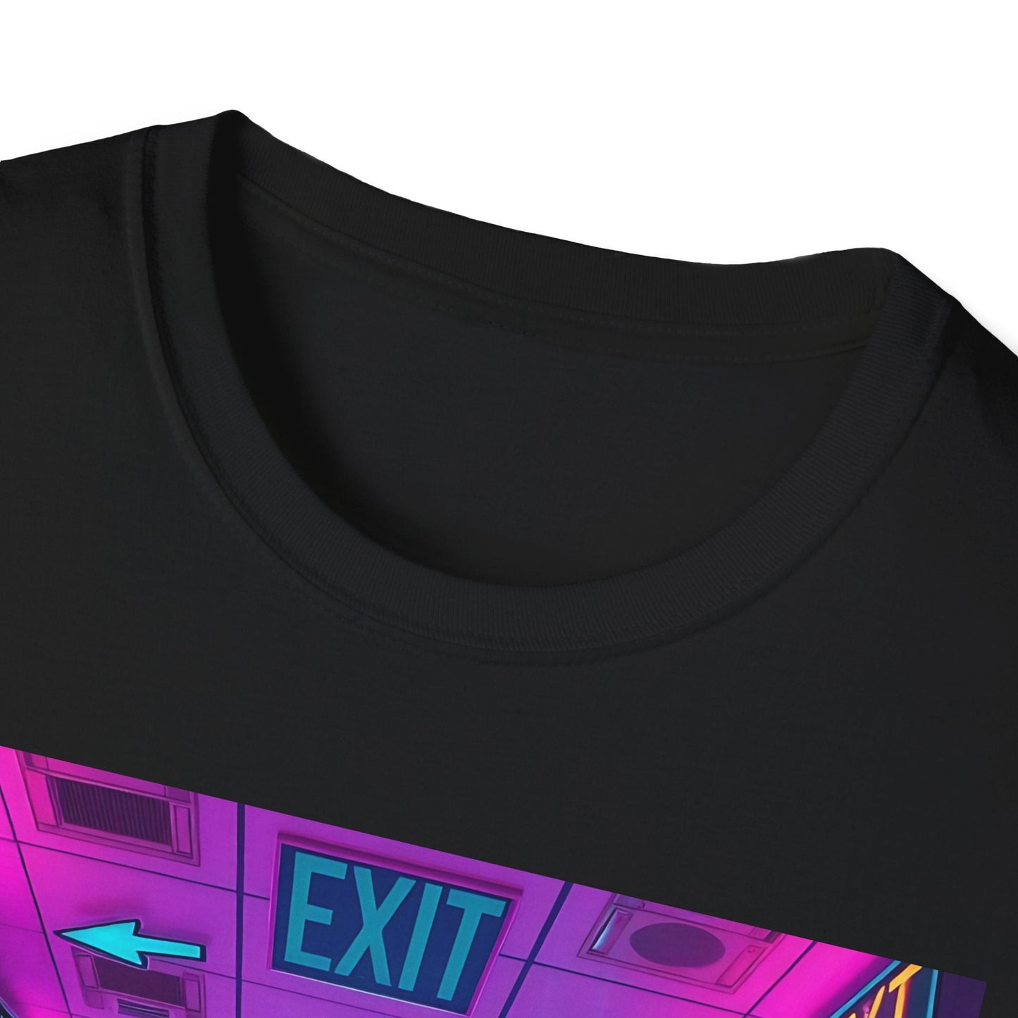 "You Almost Remember How to Leave — Recursive Exit Hall Tee" Printify