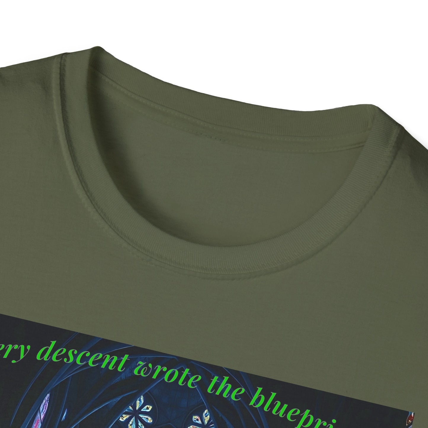 "Wounds as Architects — The Sacred Descent Tee" Printify
