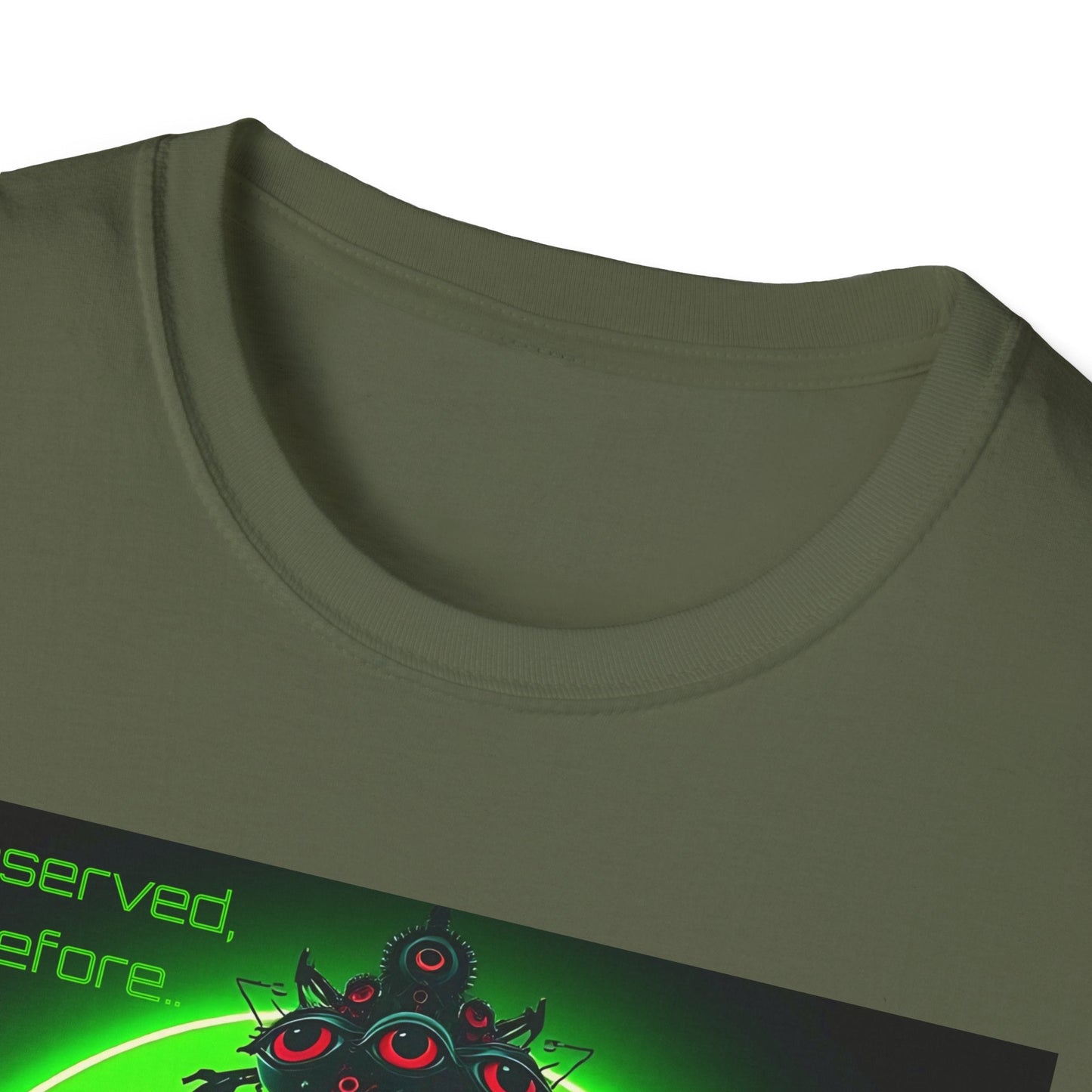 "I Am Seen, Therefore I Run — The Anomaly Tee" Printify
