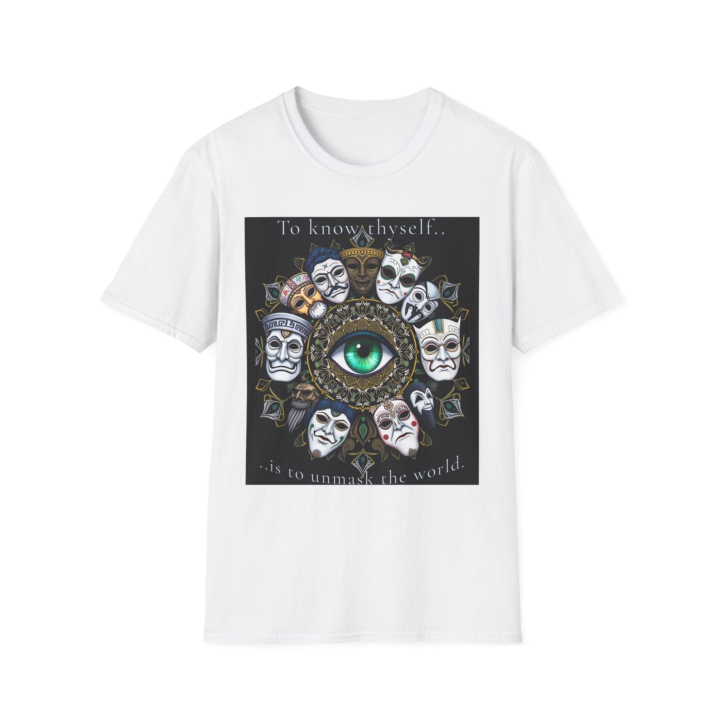 "To Know Is to See — The Sacred Gaze Tee" Printify