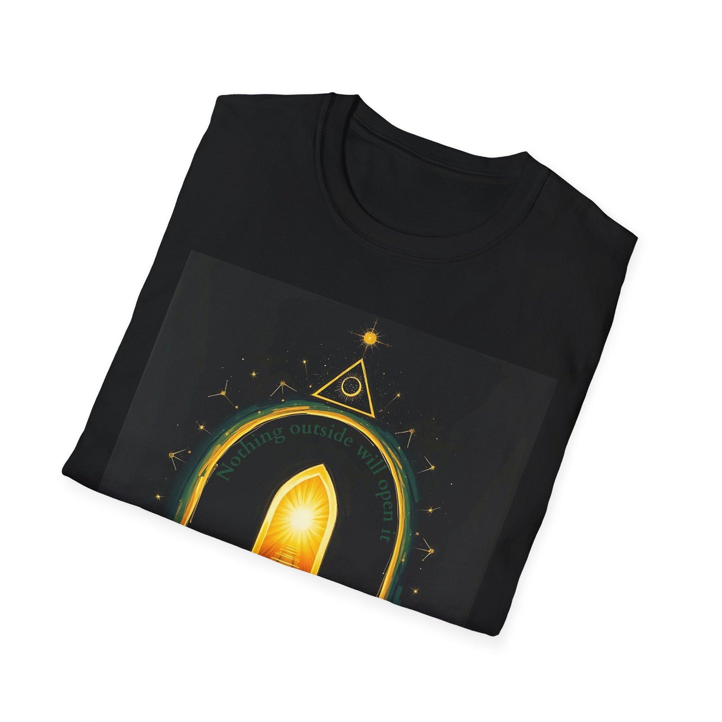 "Nothing Outside Will Open It — The Inner Flame Tee" Printify
