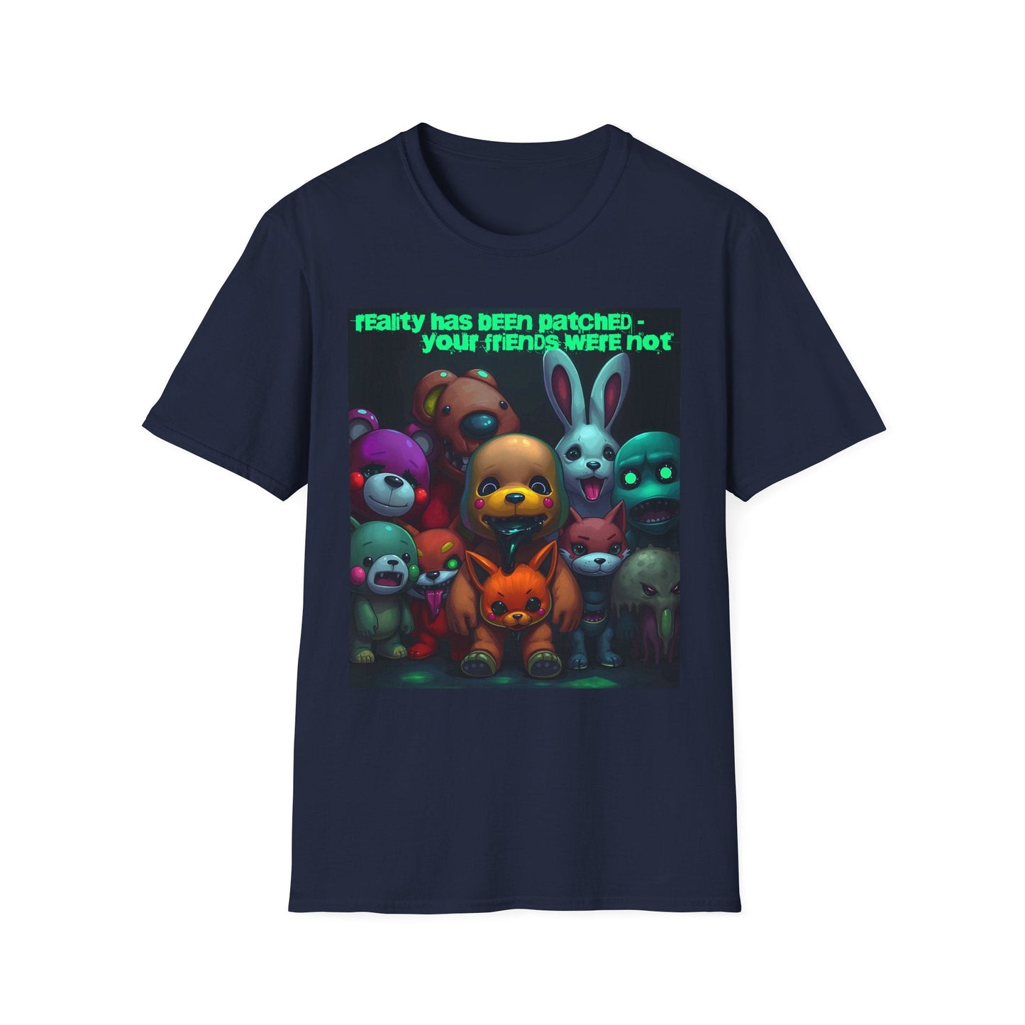 "Unpatched Friends — The Update Broke Them Tee" Printify