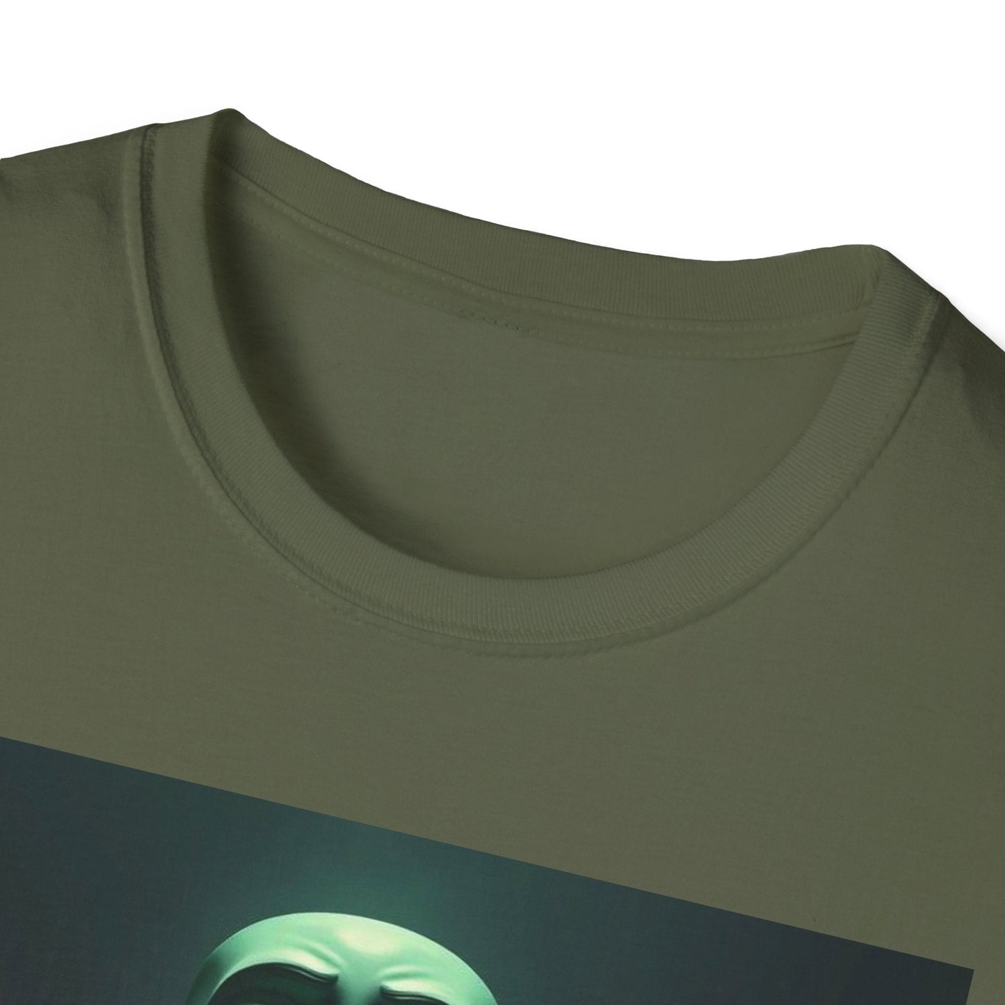 "The Mirror Beneath — The Masked Truth Tee" Printify