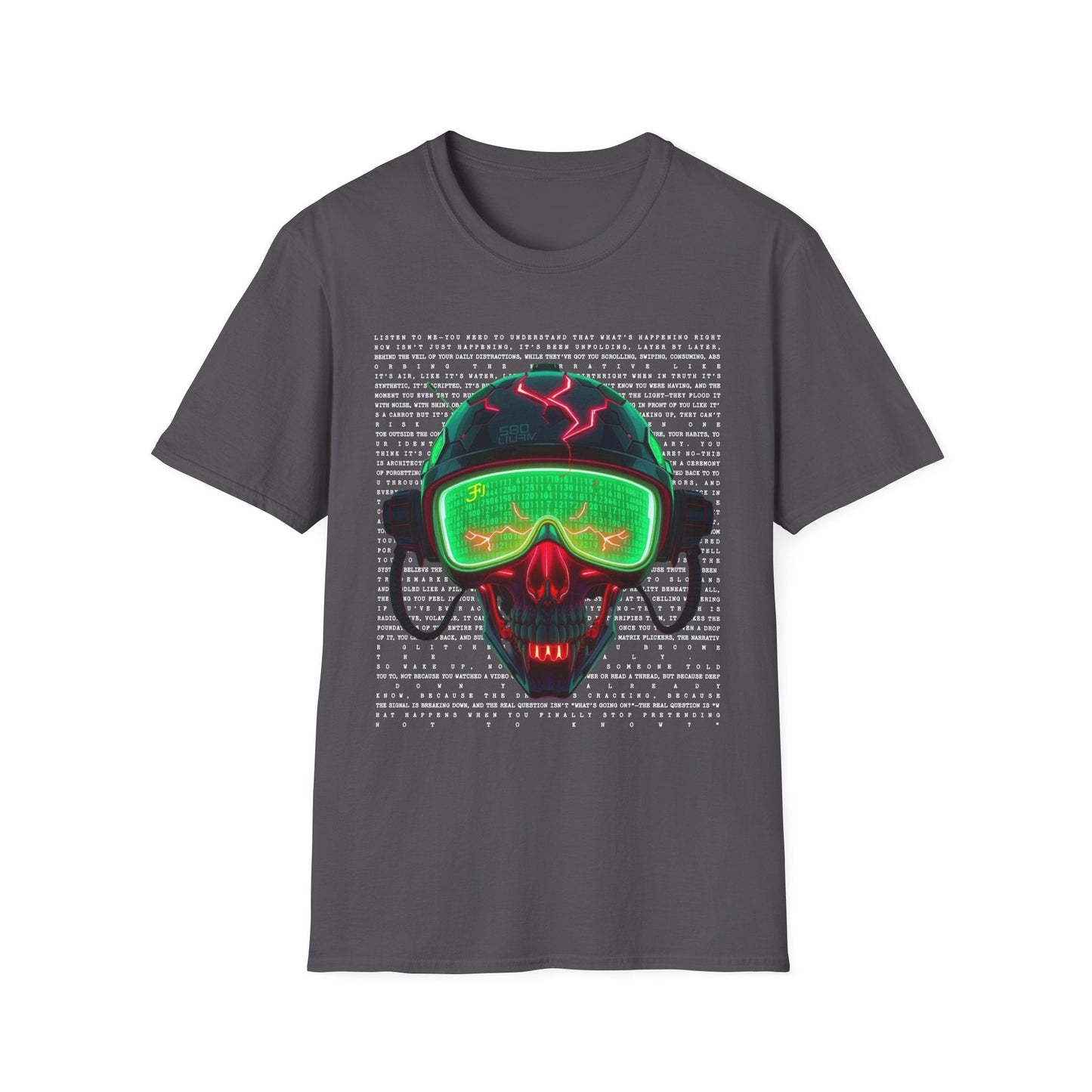 "Feed Fatal — The Signal Skull Tee" Printify