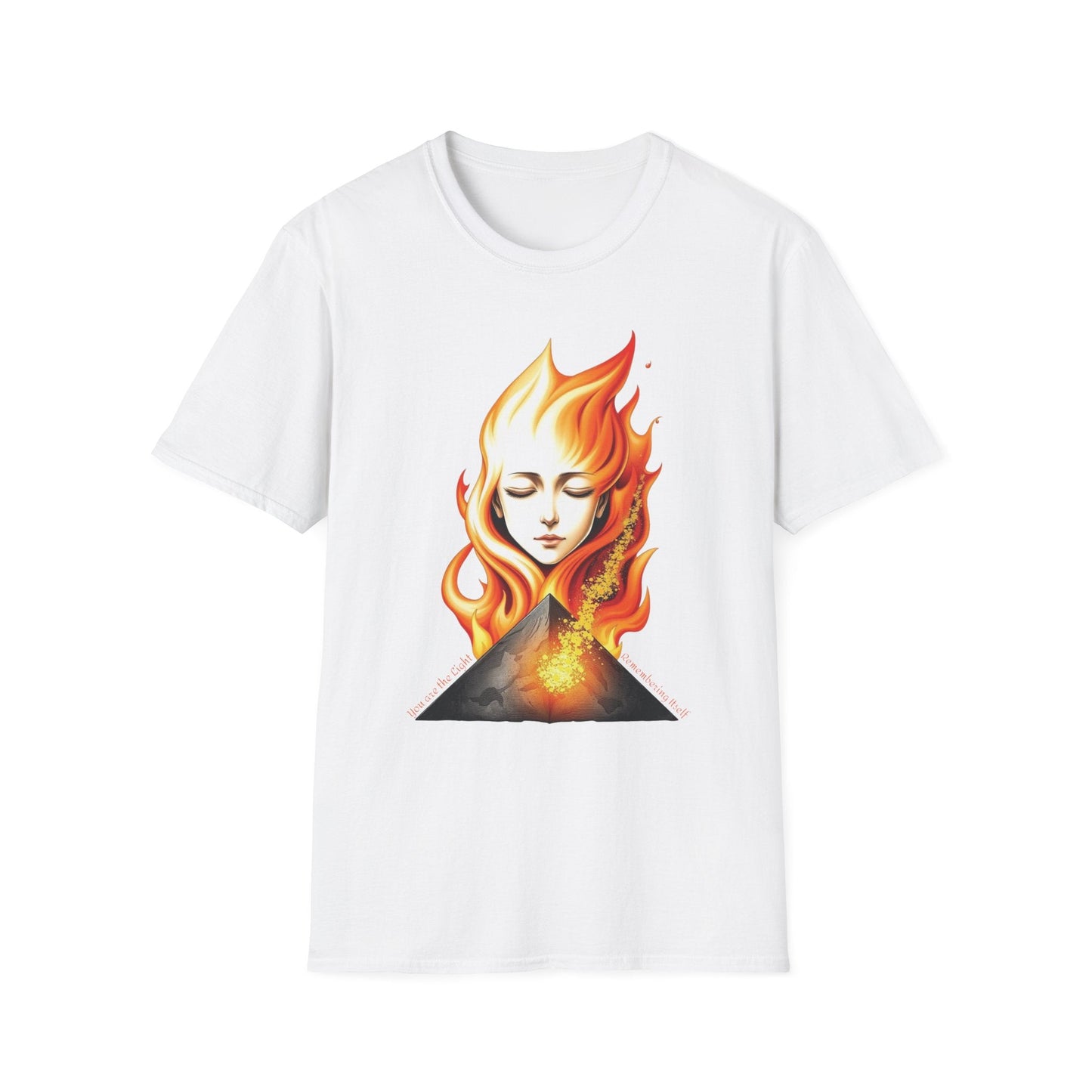 "Born of Eruption — The Molten Self Tee" Printify