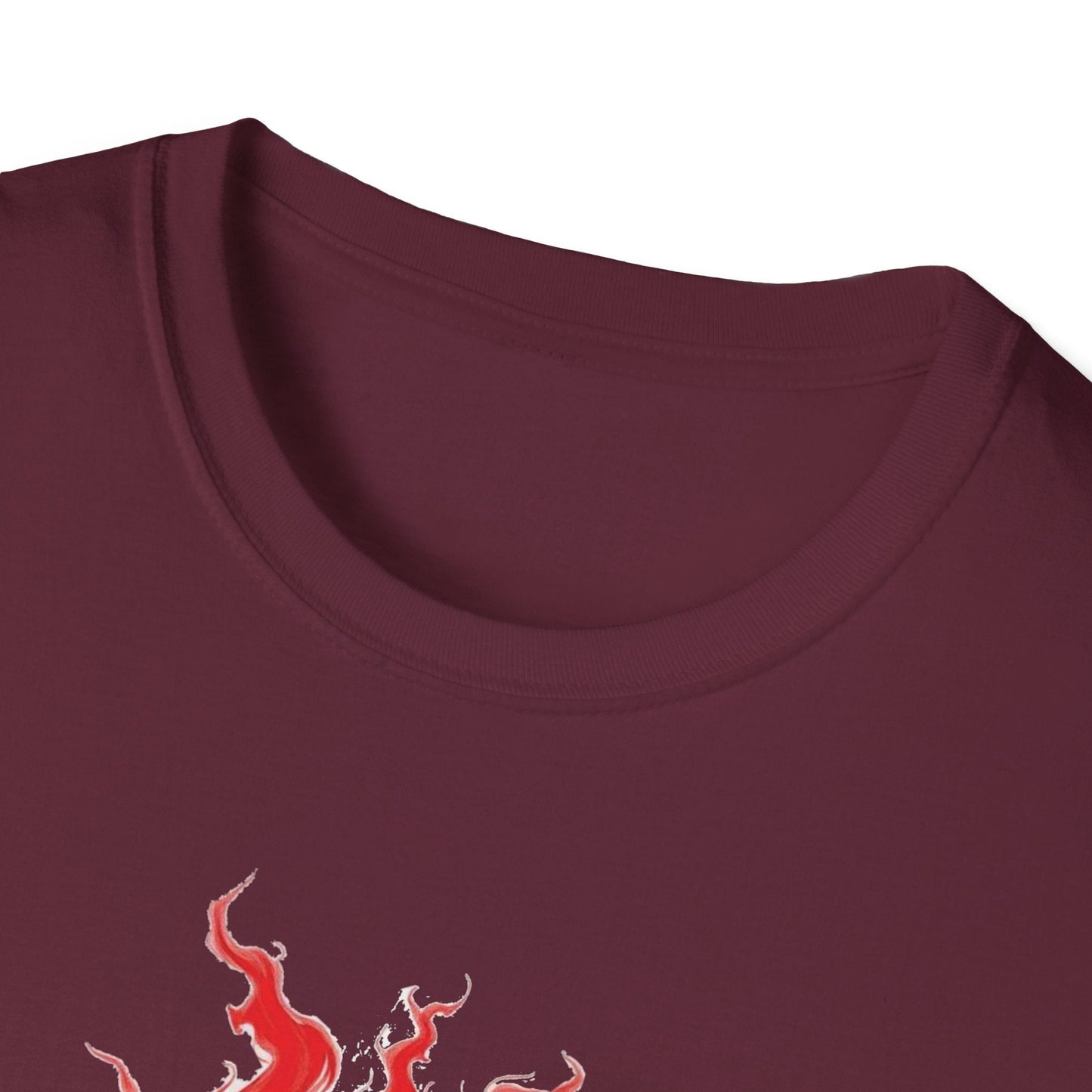 “Masked Light, Greater Shadow” – Shadow Work Flame Tee Printify