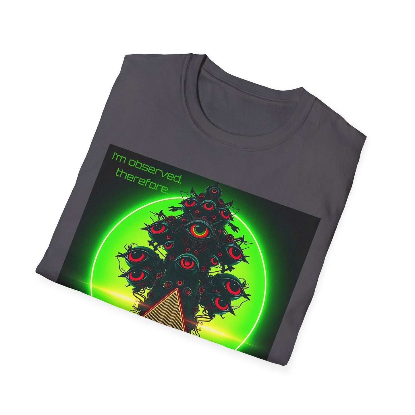 "I Am Seen, Therefore I Run — The Anomaly Tee" Printify