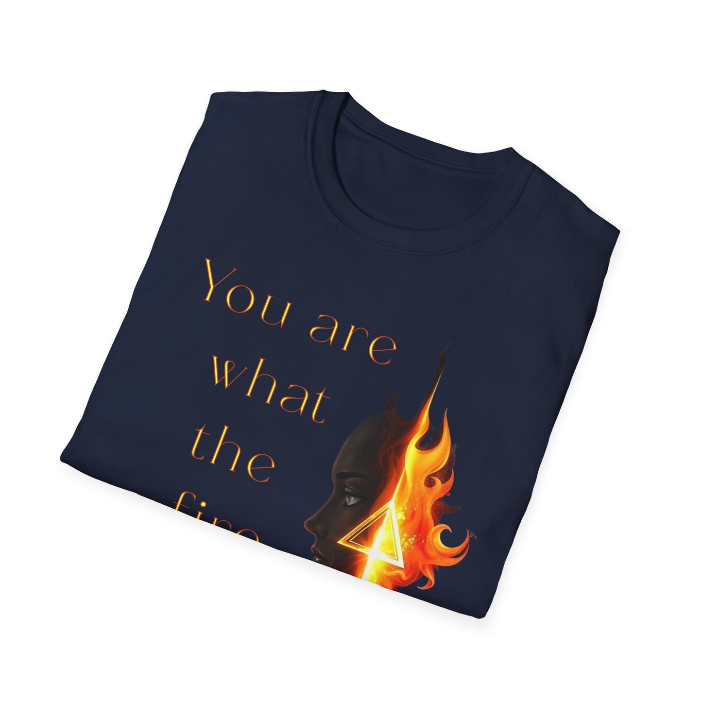 "What the Fire Leaves Behind — The Alchemy Tee" Printify