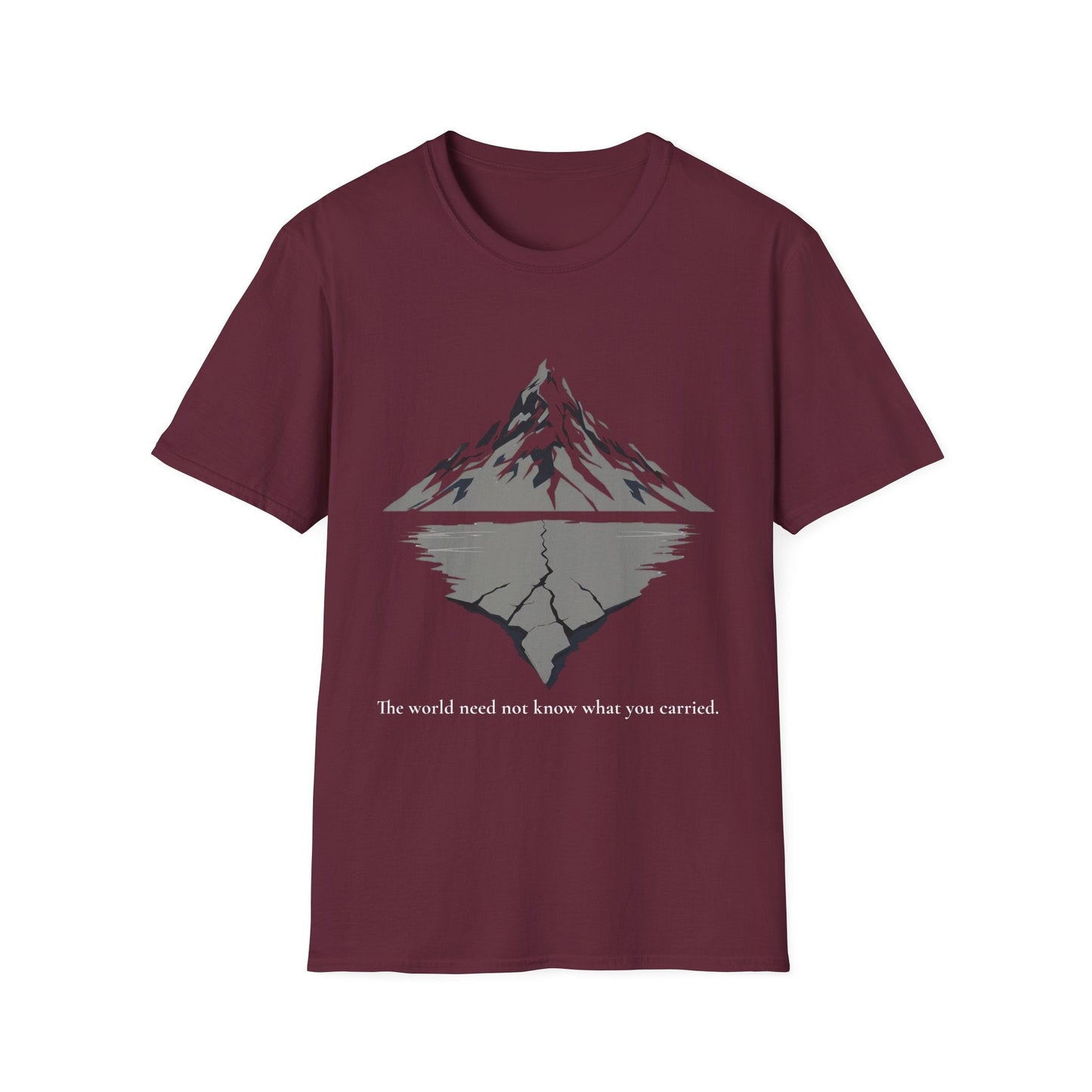 "The Burden Below — The Summit Isn’t the Story Tee" Printify