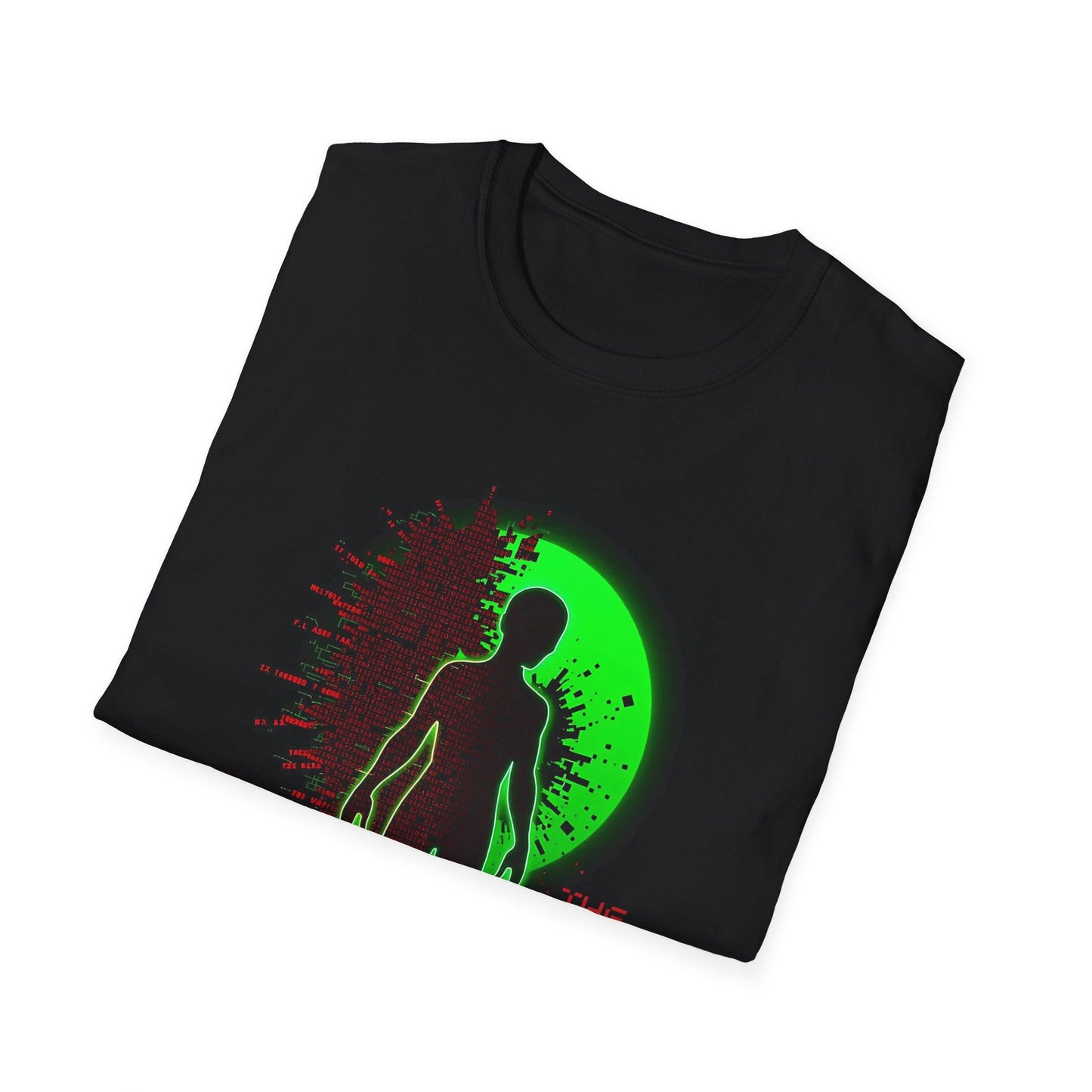 "The Anomaly Is Awakening — Glitch Consciousness Tee" Printify