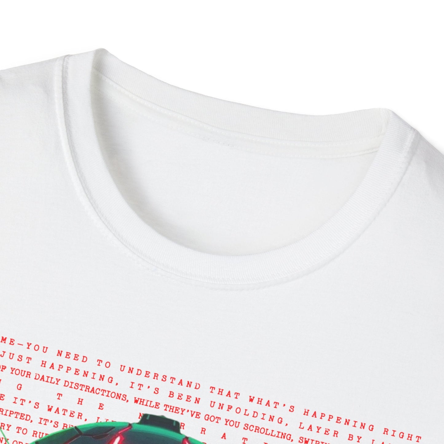 "Feed Fatal — The Signal Skull Tee" Printify