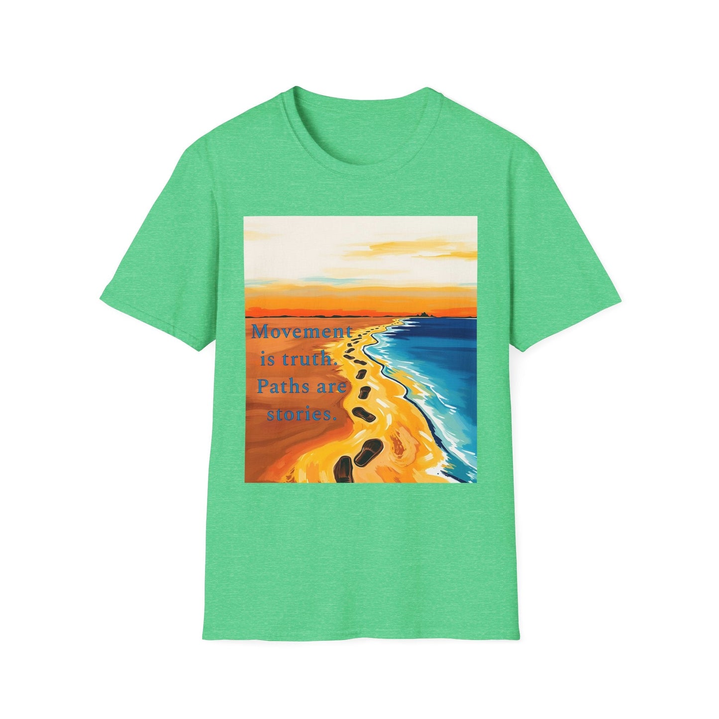 "Truth Moves — The Story in Steps Tee" Printify