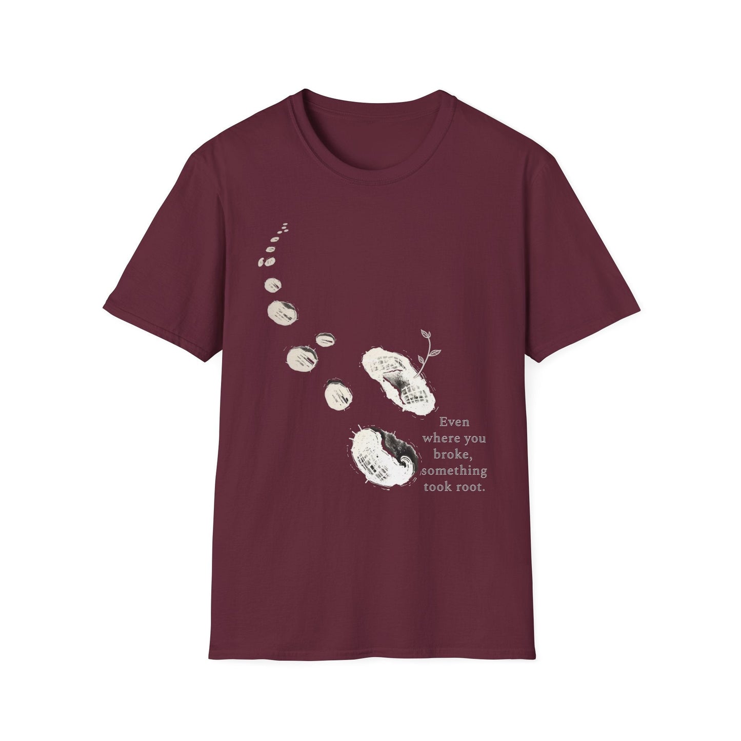 "The Break Was Not the End — The Sproutstep Tee" Printify