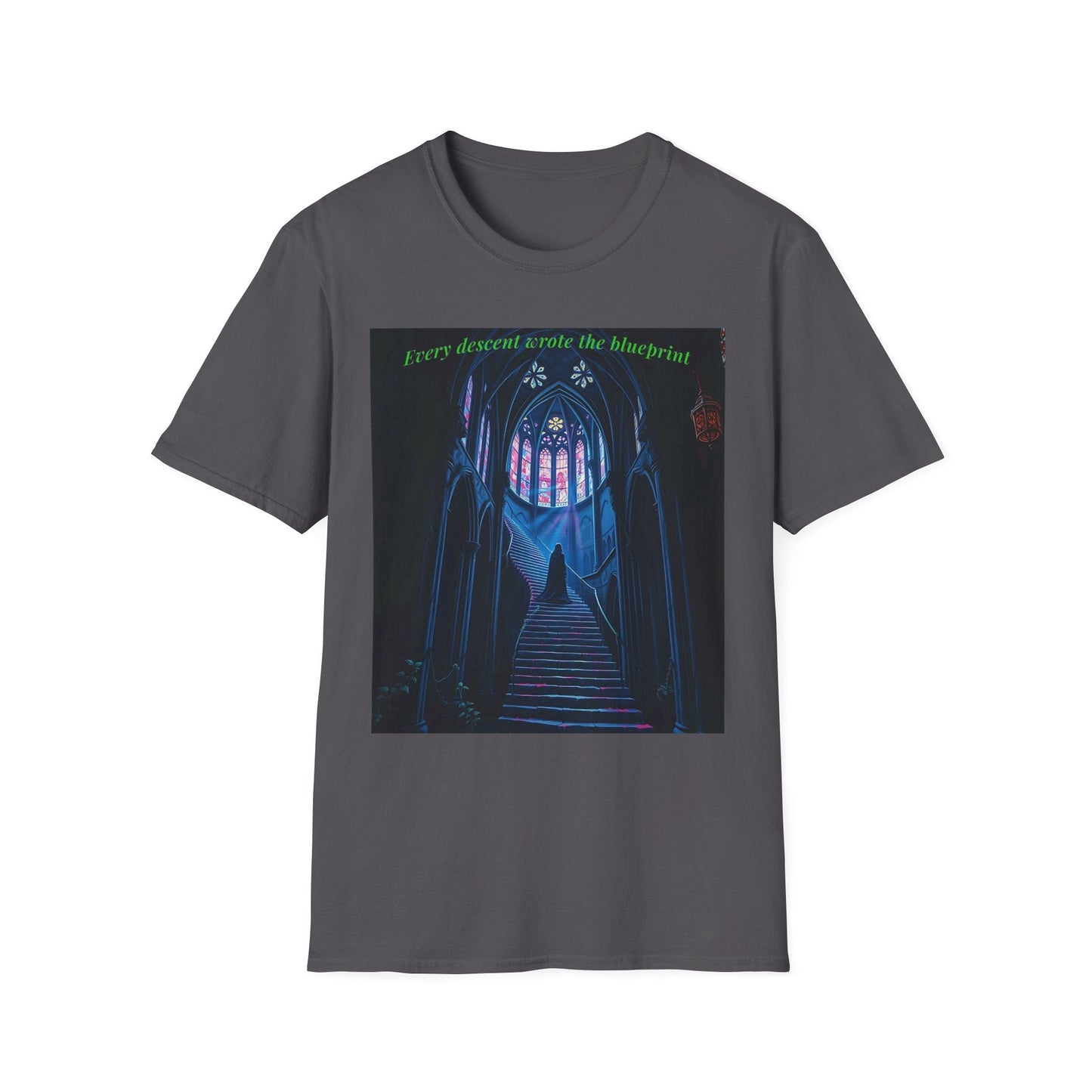 "Wounds as Architects — The Sacred Descent Tee" Printify