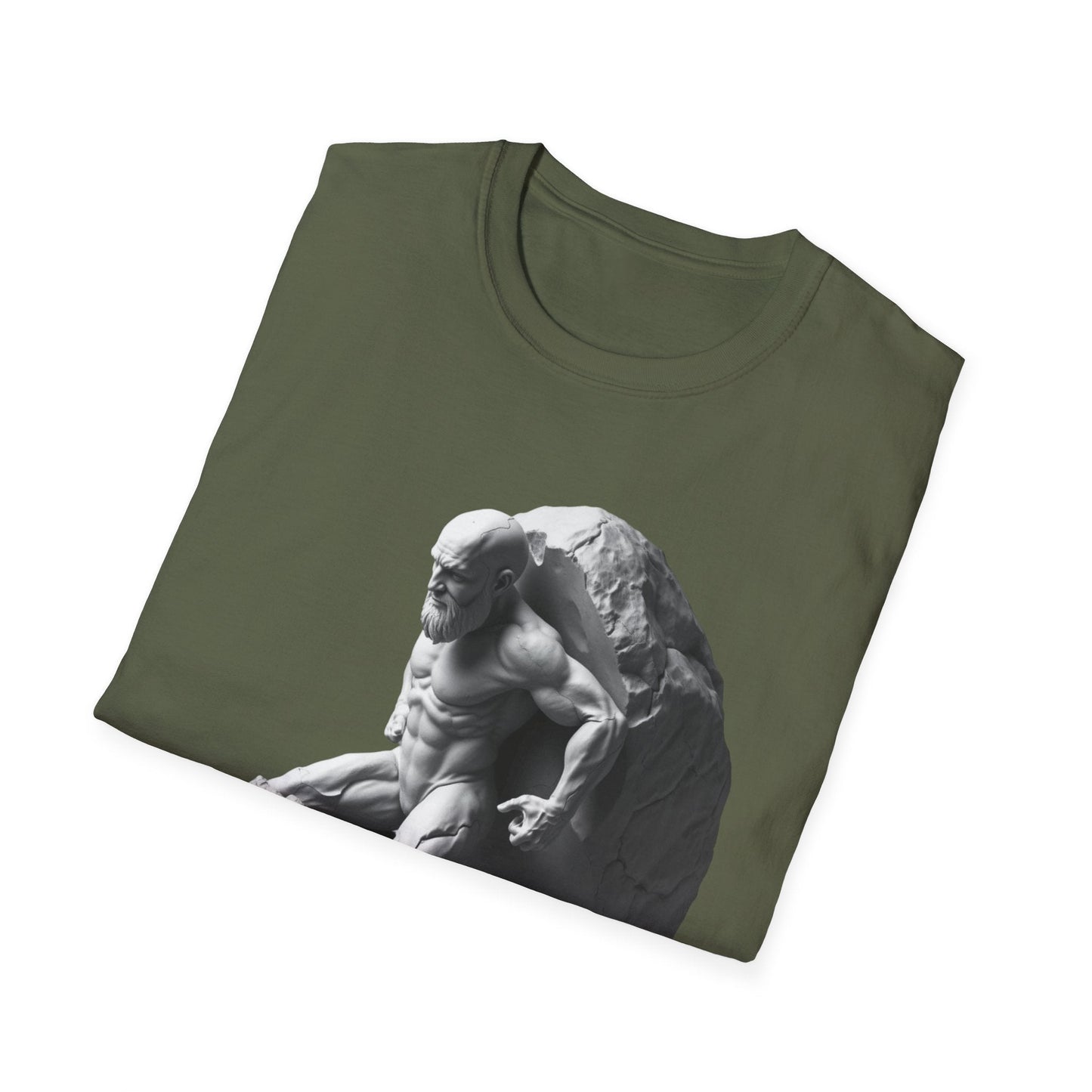 "Become the Burden — The Sisyphus Creed Tee" Printify