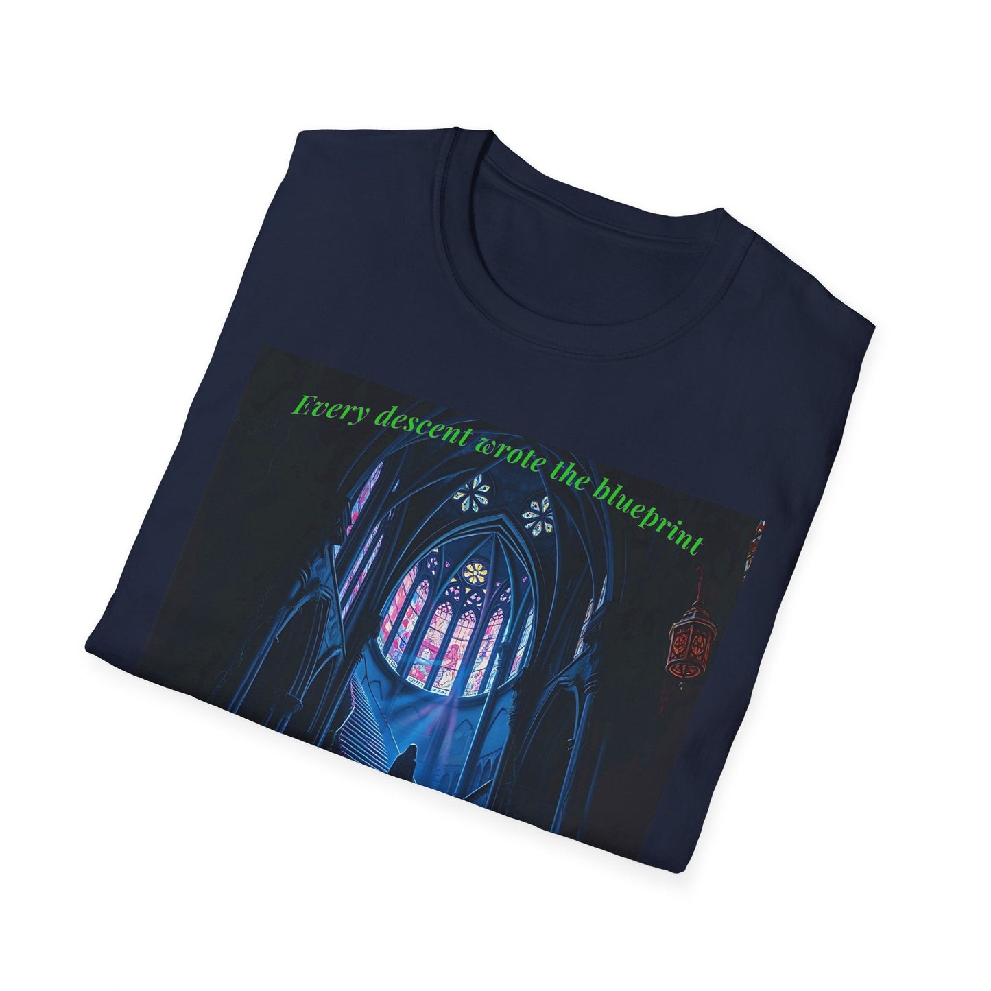 "Wounds as Architects — The Sacred Descent Tee" Printify
