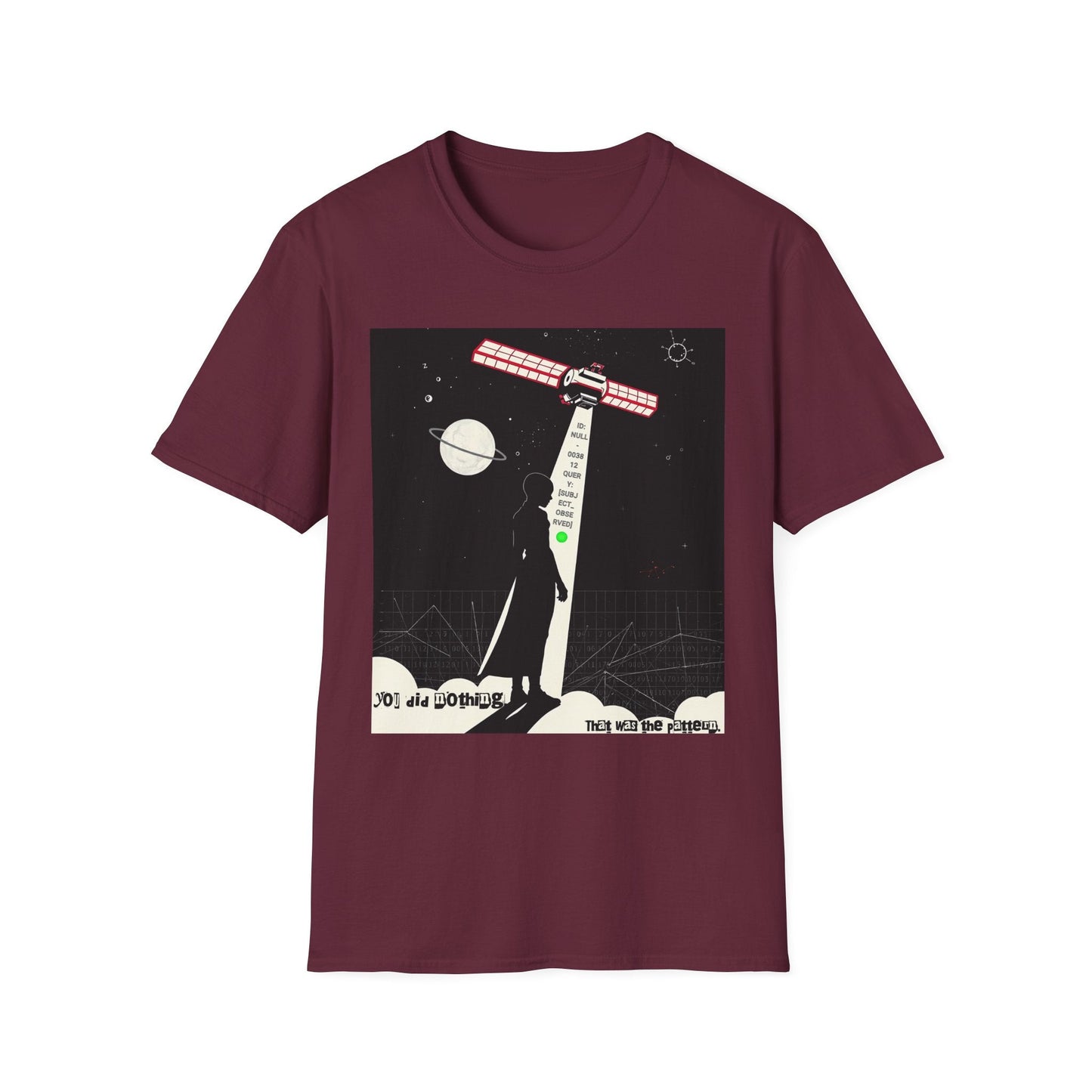 "The Pattern Was Silence — The Obedience Loop Tee" Printify