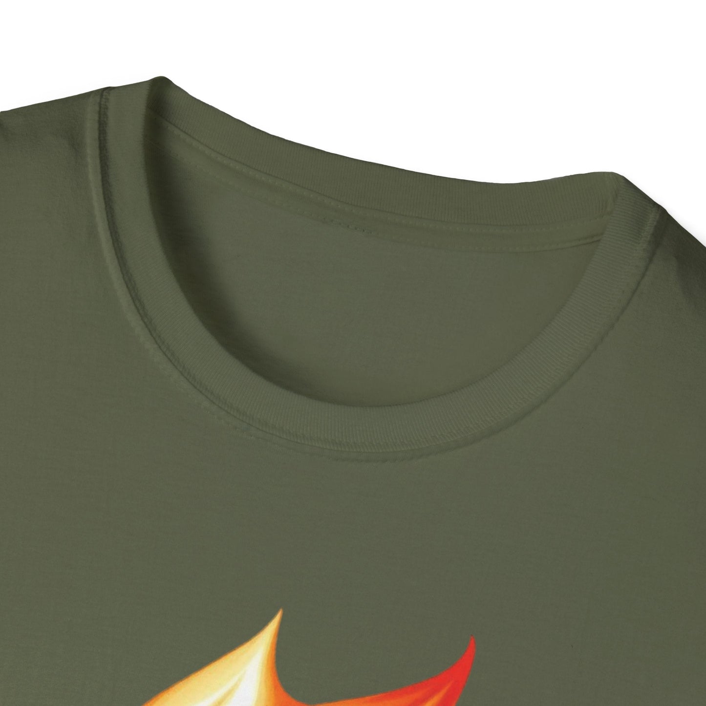 "Born of Eruption — The Molten Self Tee" Printify