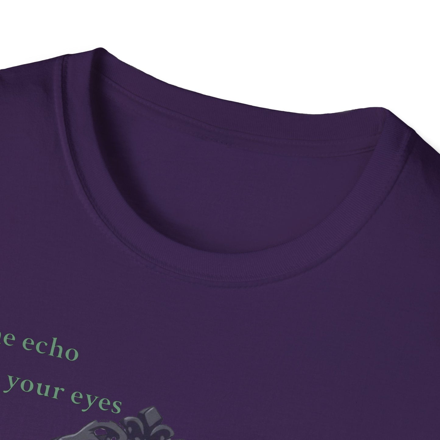 "The Witness Within — The Cracked Reflection Tee" Printify