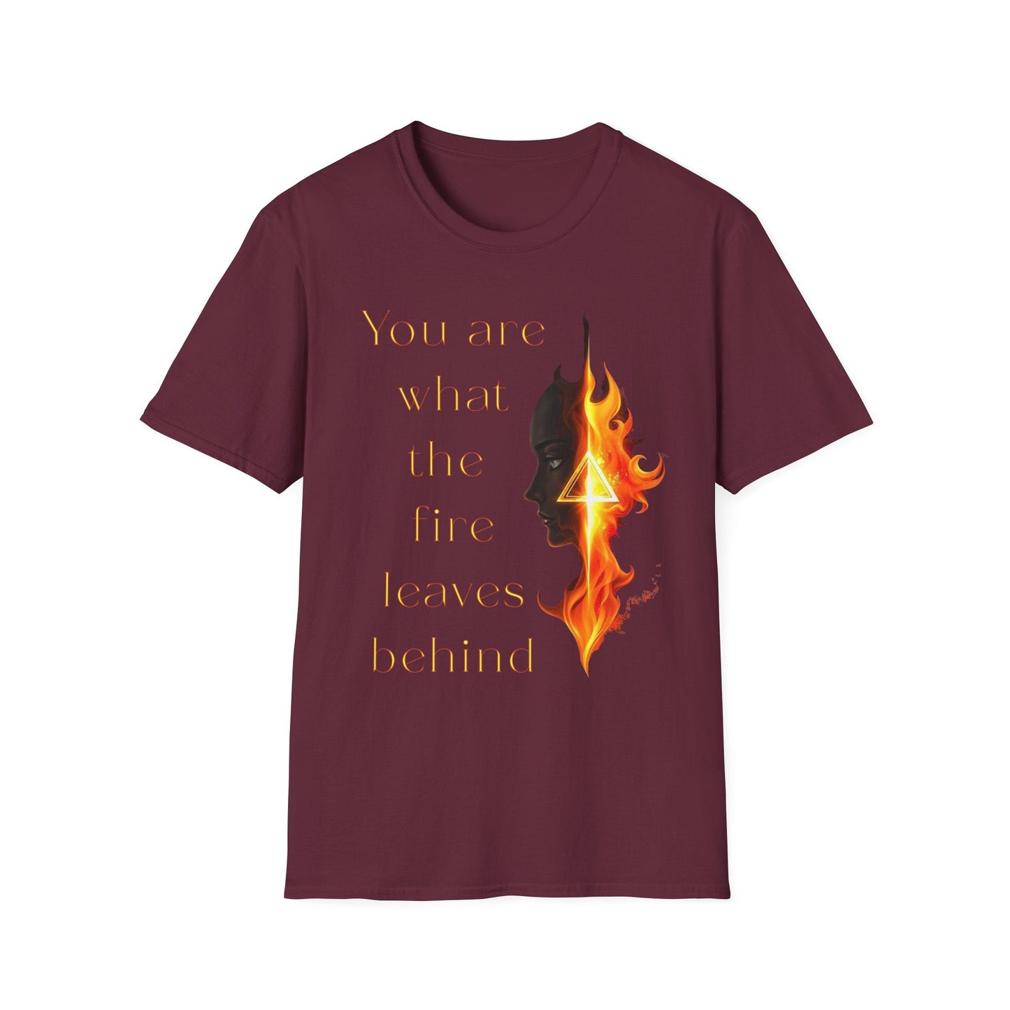 "What the Fire Leaves Behind — The Alchemy Tee" Printify