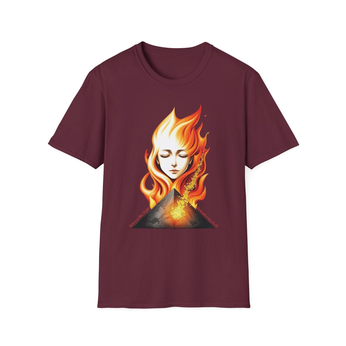 "Born of Eruption — The Molten Self Tee" Printify