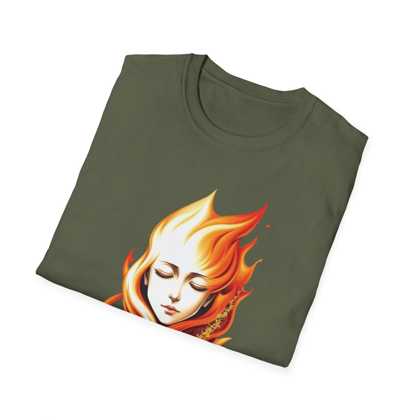 "Born of Eruption — The Molten Self Tee" Printify