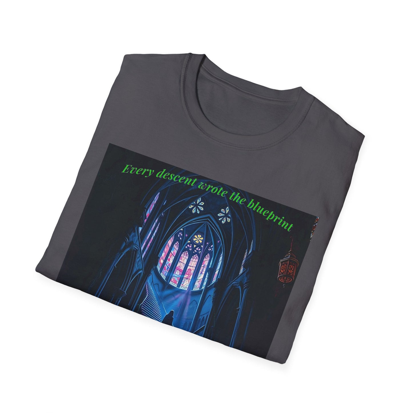 "Wounds as Architects — The Sacred Descent Tee" Printify