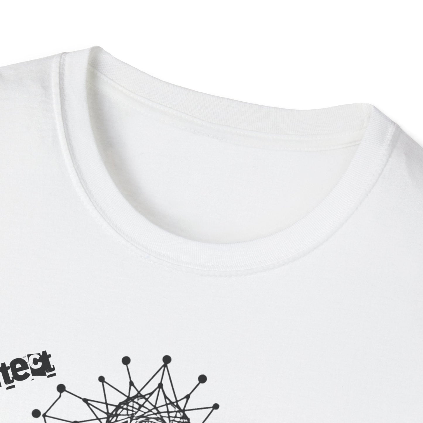 The Universe Built in Code – Brain Meets Spirit Tee Printify