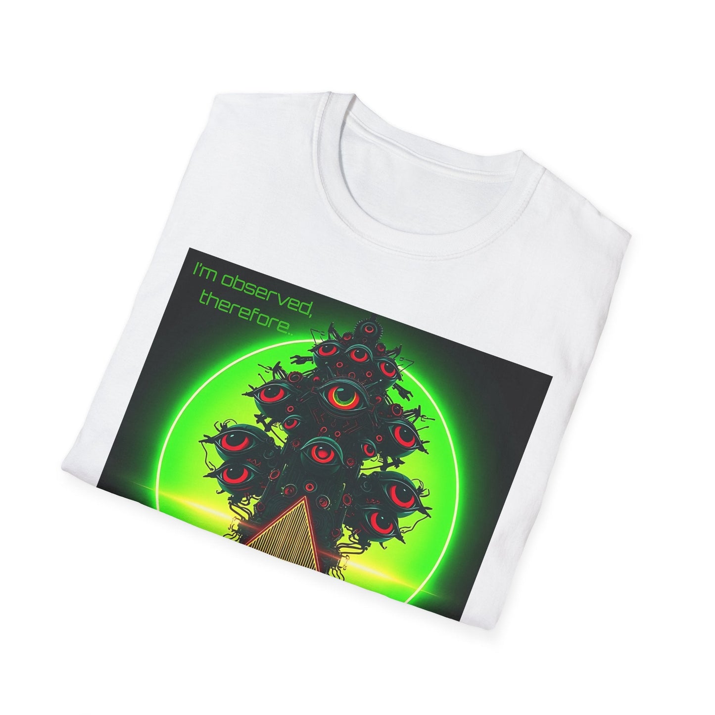 "I Am Seen, Therefore I Run — The Anomaly Tee" Printify