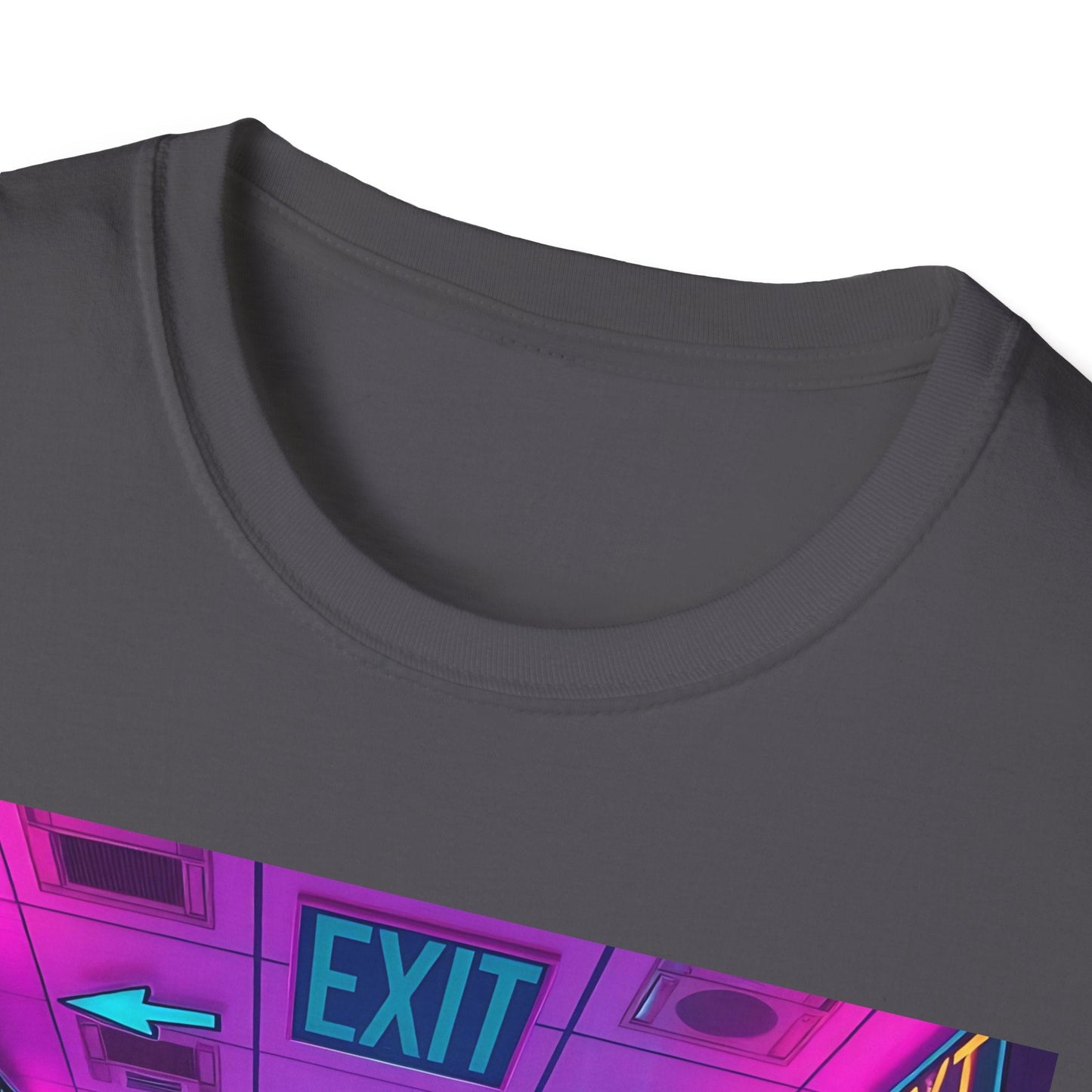 "You Almost Remember How to Leave — Recursive Exit Hall Tee" Printify