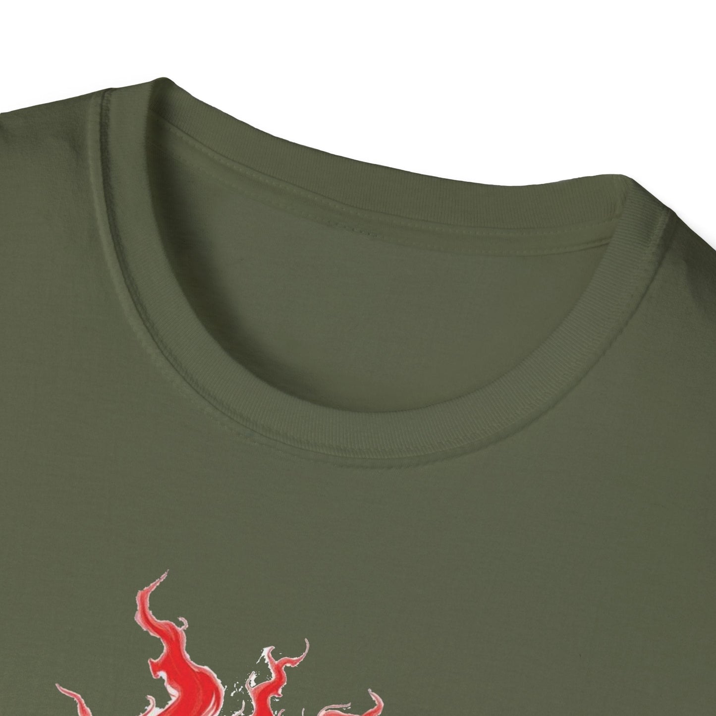 “Masked Light, Greater Shadow” – Shadow Work Flame Tee Printify