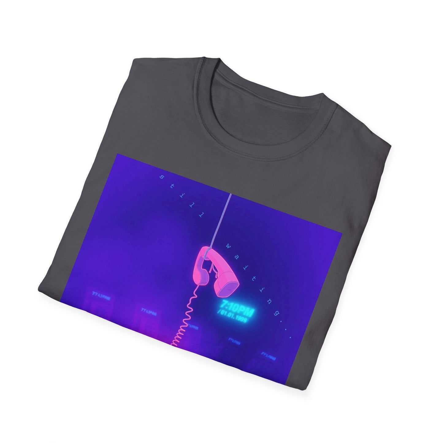 "Still Waiting— Disconnected Signal Tee" Printify
